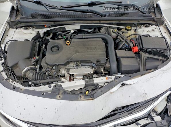 1G1ZD5STXLF070700 2020 CHEVROLET MALIBU White Вид задньої частини салону