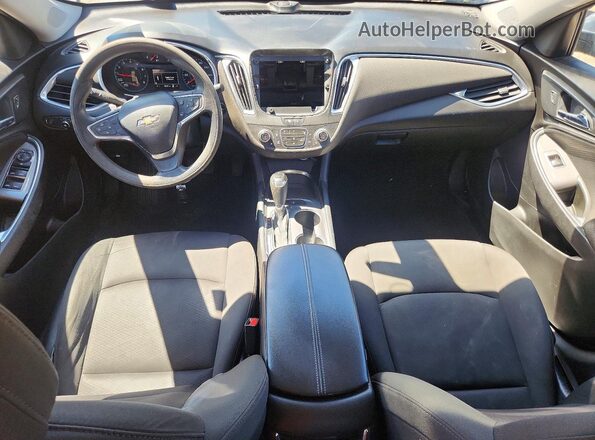 1G1ZD5STXLF091255 2020 CHEVROLET MALIBU Blue Widok deski rozdzielczej