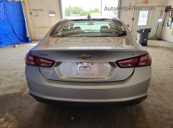 1G1ZD5STXLF111651 2020 CHEVROLET MALIBU Silver Вид ззаду