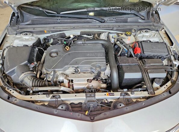 1G1ZD5STXLF111651 2020 CHEVROLET MALIBU Silver Вид задньої частини салону