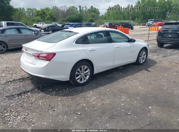 1G1ZD5STXMF027556 2021 CHEVROLET MALIBU Белый Задняя правая четверть
