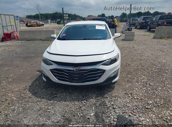 1G1ZD5STXMF027556 2021 CHEVROLET MALIBU Белый Вид щитка приборов