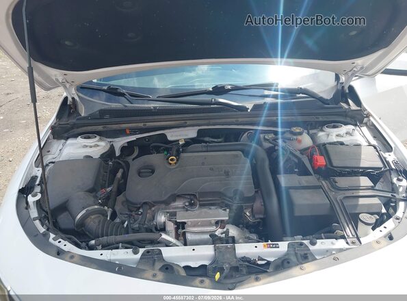 1G1ZD5STXMF027556 2021 CHEVROLET MALIBU Белый Вид сзади