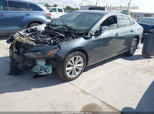 1G1ZD5STXMF050836 2021 CHEVROLET MALIBU Blue Przód lewy