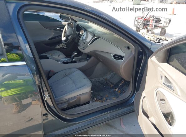 1G1ZD5STXMF050836 2021 CHEVROLET MALIBU Blue Widok wnętrza z przodu