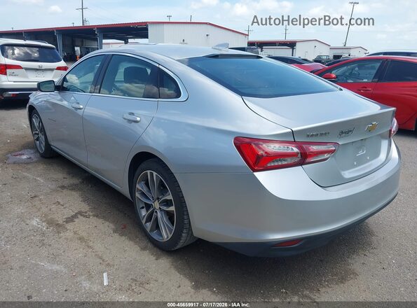 1G1ZD5STXMF070732 2021 CHEVROLET MALIBU Silver Հետևի ձախ