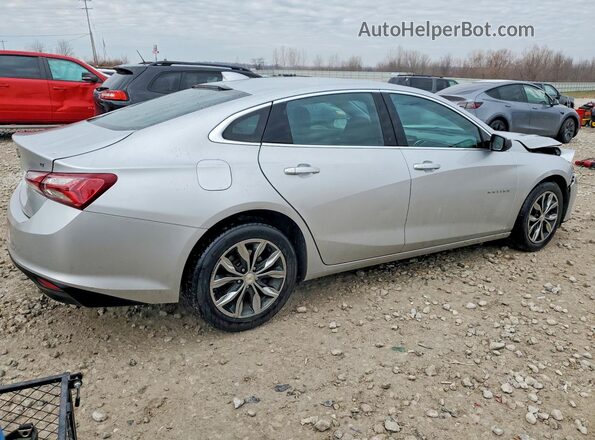 1G1ZD5STXMF074117 2021 CHEVROLET MALIBU Silver Rear right