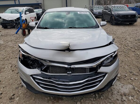 1G1ZD5STXMF074117 2021 CHEVROLET MALIBU Silver Front view