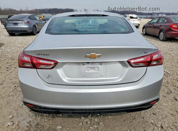 1G1ZD5STXMF074117 2021 CHEVROLET MALIBU Silver Rear view