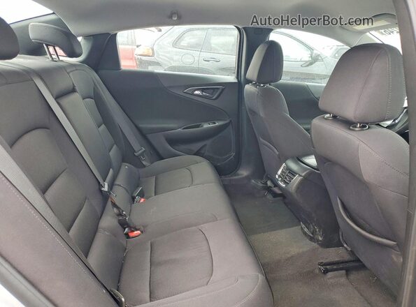 1G1ZD5STXMF074117 2021 CHEVROLET MALIBU Silver Rear seats view