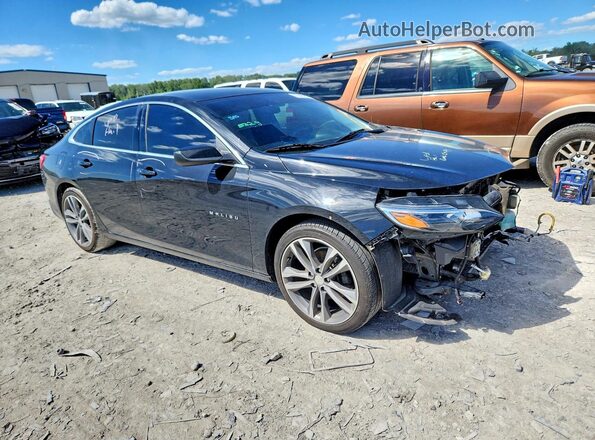 1G1ZD5STXNF106307 2022 CHEVROLET MALIBU Черный Передняя правая четверть