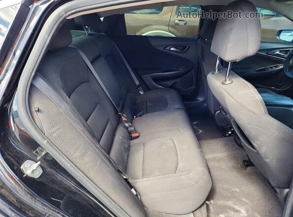 1G1ZD5STXNF106307 2022 CHEVROLET MALIBU Черный Вид задних сидений