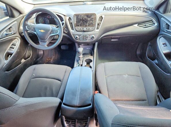 1G1ZD5STXNF106307 2022 CHEVROLET MALIBU Черный Вид панели приборов