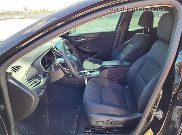 1G1ZD5STXNF106307 2022 CHEVROLET MALIBU Черный Вид салона спереди
