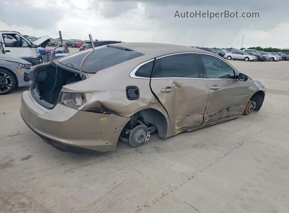 1G1ZD5STXNF121700 2022 CHEVROLET MALIBU Желто-коричневый Задняя правая четверть