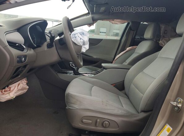 1G1ZD5STXNF121700 2022 CHEVROLET MALIBU Желто-коричневый Вид салона спереди