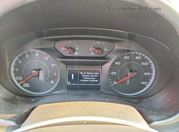 1G1ZD5STXNF127867 2022 CHEVROLET MALIBU Белый Вид щитка приборов