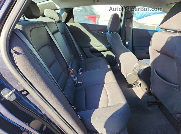 1G1ZD5STXNF130378 2022 CHEVROLET MALIBU Black უკანა სავარძლების ხედი
