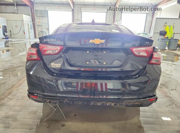 1G1ZD5STXNF157094 2022 CHEVROLET MALIBU Черный Вид сзади
