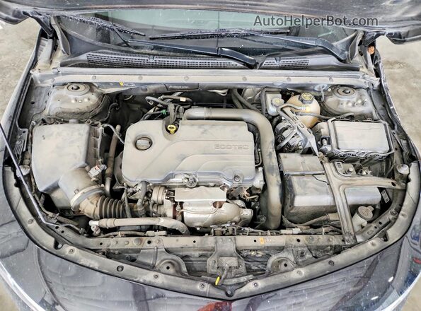 1G1ZD5STXNF157094 2022 CHEVROLET MALIBU Черный Вид задней части салона
