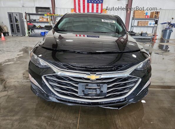 1G1ZD5STXNF157094 2022 CHEVROLET MALIBU Черный Вид спереди
