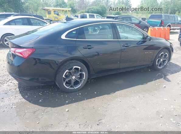 1G1ZD5STXNF184411 2022 CHEVROLET MALIBU Black უკანა მარჯვენა