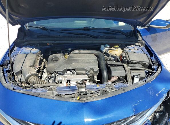 1G1ZD5STXPF123336 2023 CHEVROLET MALIBU Синий Вид задней части салона