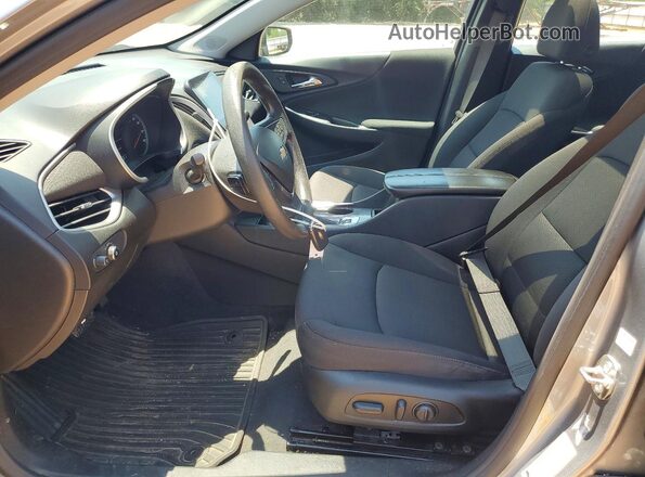 1G1ZD5STXPF159768 2023 CHEVROLET MALIBU Серый Вид салона спереди