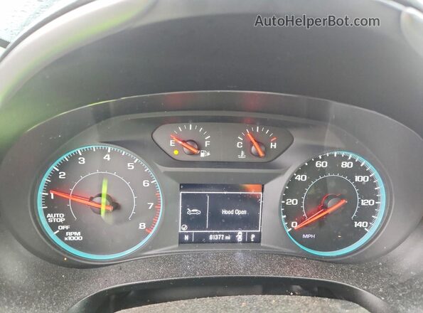 1G1ZD5STXPF185822 2023 CHEVROLET MALIBU Black Vista del cuadro de instrumentos