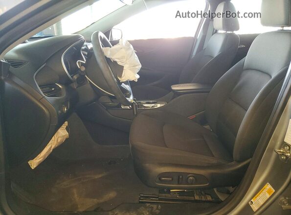 1G1ZD5STXPF222092 2023 CHEVROLET MALIBU Серый Вид салона спереди