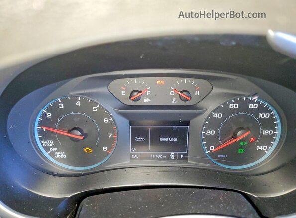 1G1ZD5STXPF222092 2023 CHEVROLET MALIBU Серый Вид щитка приборов