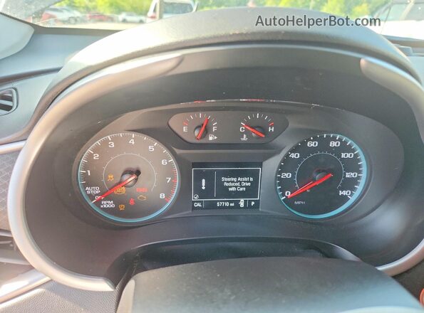 1G1ZD5STXRF201617 2024 CHEVROLET MALIBU Black Instrument cluster view