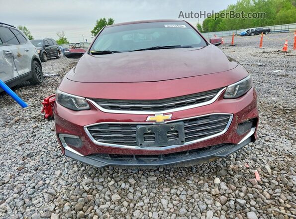 1G1ZE5ST0GF192825 2016 CHEVROLET MALIBU Red Դիմացի տեսք