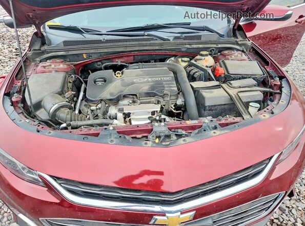 1G1ZE5ST0GF192825 2016 CHEVROLET MALIBU Red Սալոնի հետևի տեսք