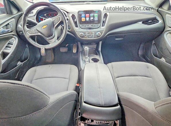 1G1ZE5ST0GF192825 2016 CHEVROLET MALIBU Red Առջևի վահանակի տեսք