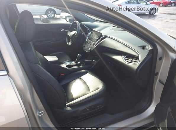 1G1ZE5ST0GF313871 2016 CHEVROLET MALIBU Cream Вид салону спереду