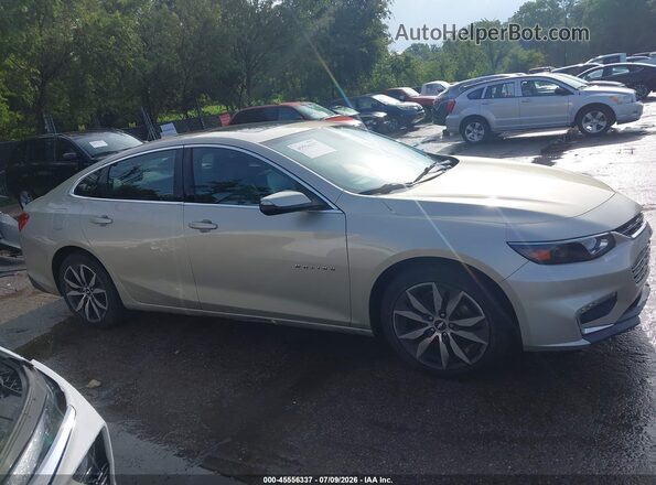 1G1ZE5ST0GF313871 2016 CHEVROLET MALIBU Cream Вид задньої частини салону