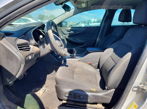 1G1ZE5ST0GF337149 2016 CHEVROLET MALIBU Серебряный Вид салона спереди