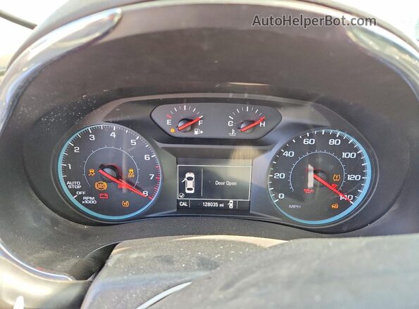 1G1ZE5ST0GF337149 2016 CHEVROLET MALIBU Серебряный Вид щитка приборов