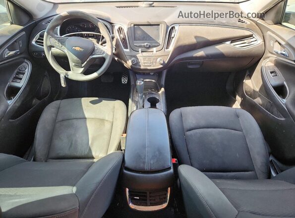 1G1ZE5ST0GF337149 2016 CHEVROLET MALIBU Серебряный Вид панели приборов