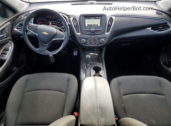 1G1ZE5ST0GF356848 2016 CHEVROLET MALIBU Blue Առջևի վահանակի տեսք