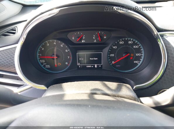 1G1ZE5ST0HF205252 2017 CHEVROLET MALIBU Silver Vista de los asientos traseros