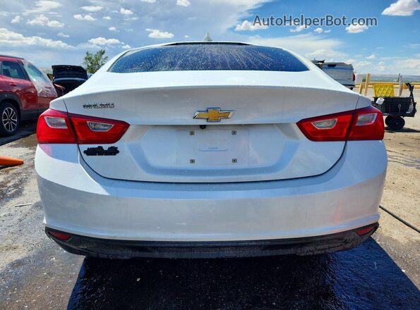 1G1ZE5ST0HF243290 2017 CHEVROLET MALIBU White Вид ззаду