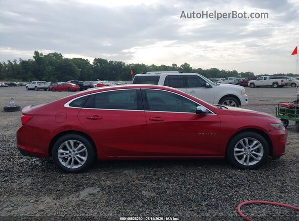 1G1ZE5ST1GF181719 2016 CHEVROLET MALIBU Red Rear interior view