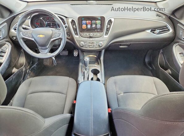 1G1ZE5ST1GF198326 2016 CHEVROLET MALIBU White Widok deski rozdzielczej