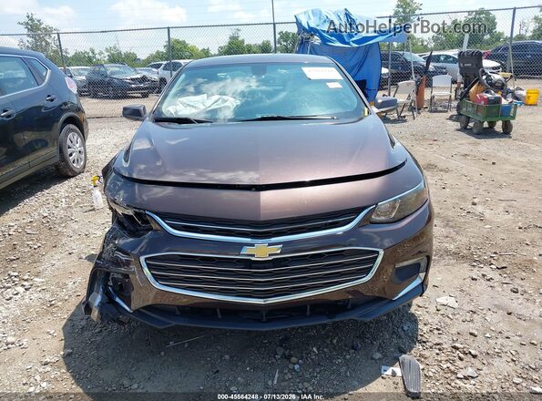 1G1ZE5ST1GF208255 2016 CHEVROLET MALIBU Brown Սարքավորումների վահանակի տեսք