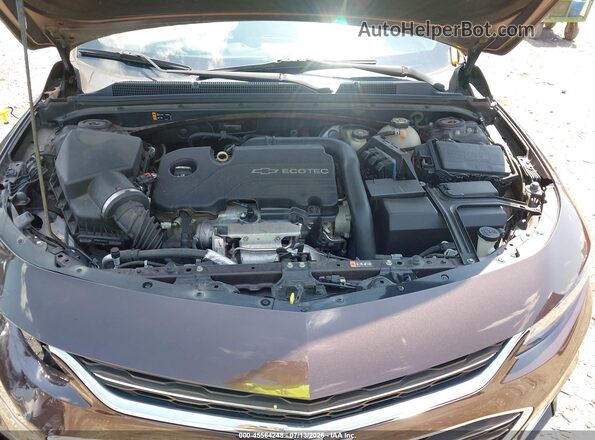 1G1ZE5ST1GF208255 2016 CHEVROLET MALIBU Brown Հետևի տեսք