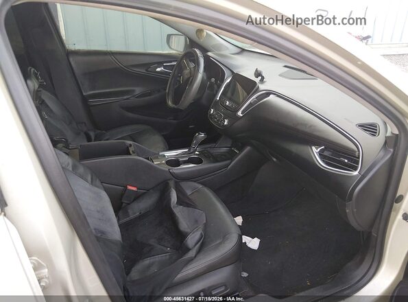 1G1ZE5ST1GF227355 2016 CHEVROLET MALIBU Gold Front interior view