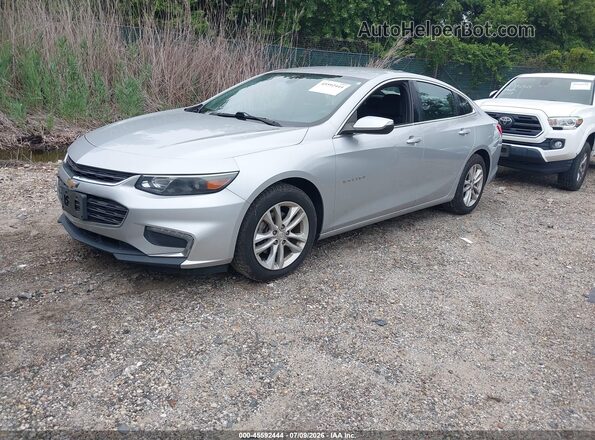 1G1ZE5ST1GF310901 2016 CHEVROLET MALIBU Silver წინა მარცხენა ხედი სამი მეოთხედიდან