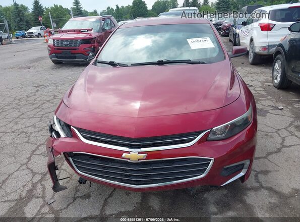 1G1ZE5ST1HF199171 2017 CHEVROLET MALIBU Red Vista del cuadro de instrumentos
